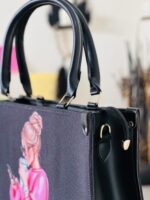 Buy Coffee Girl Tote Bag Black