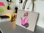 Buy Coffee Girl Tote Bag Skin