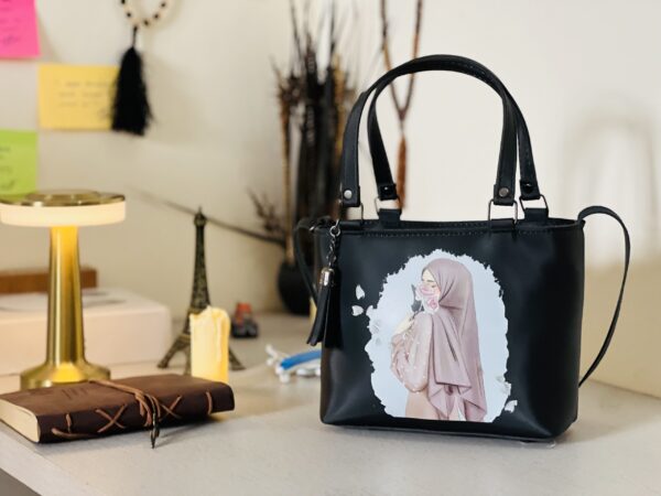 black mini bag