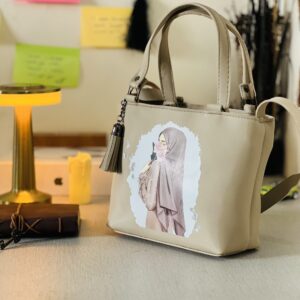 buy hijab girl print bag