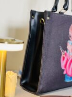 Tote Bag Black side finishing