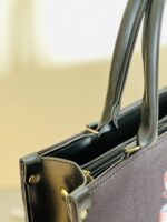 Tote Bag Black zip